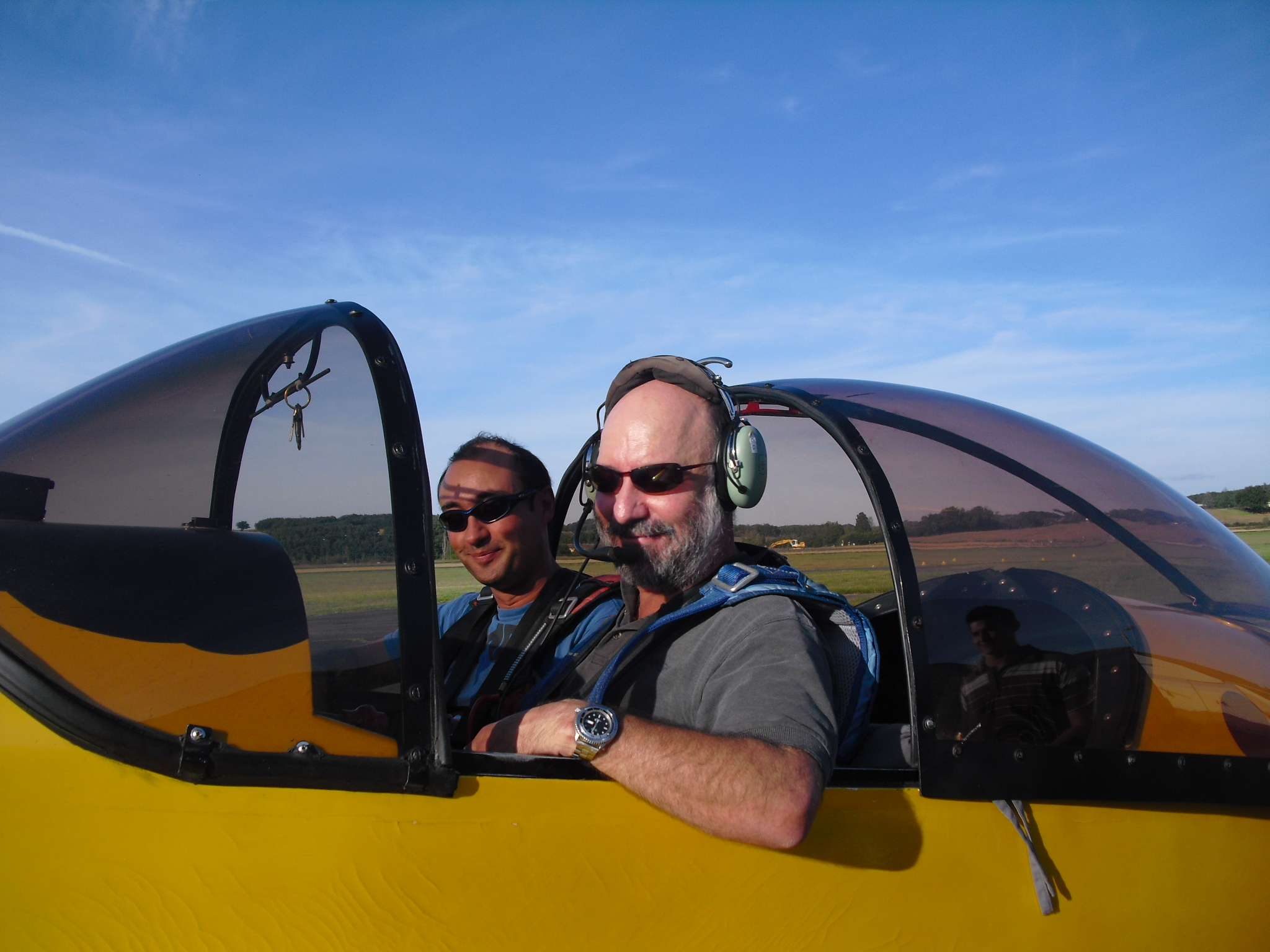 Pascal dans le Cap10 avec Thomas
