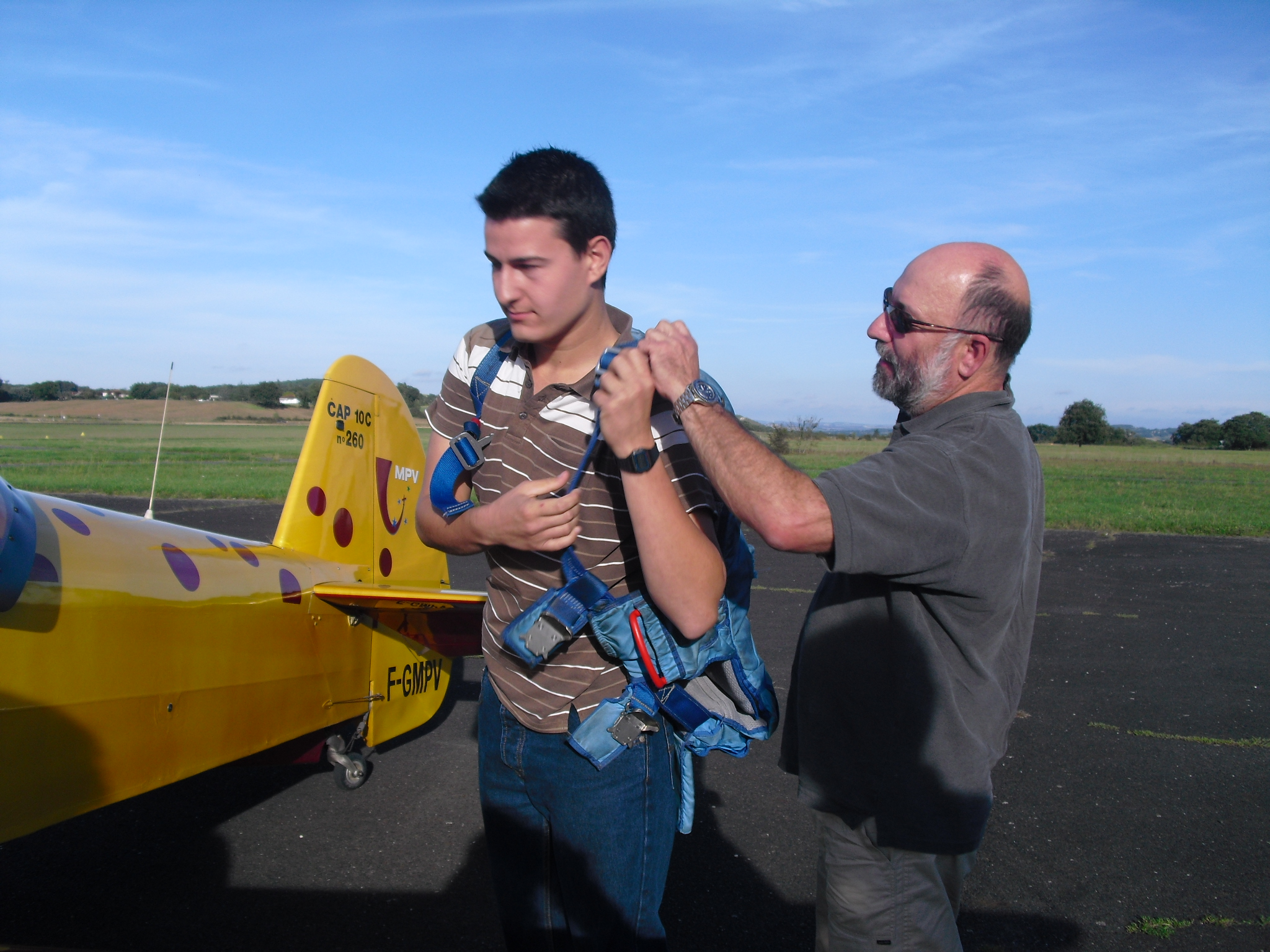 Passage de parachute