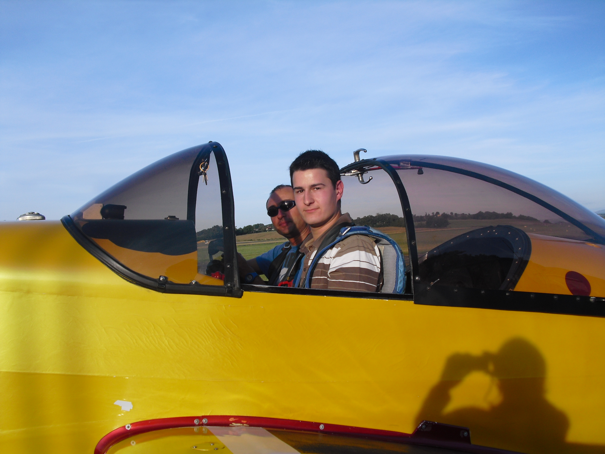 Quentin dans le Cap10 avec Thomas