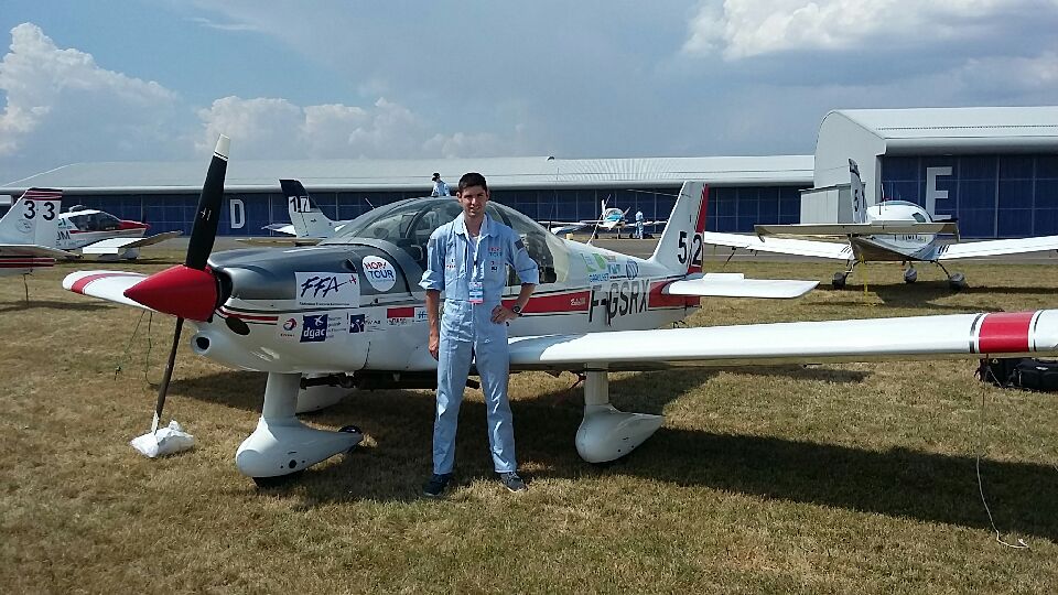 Arrivée à chartres - habillé en bleu!